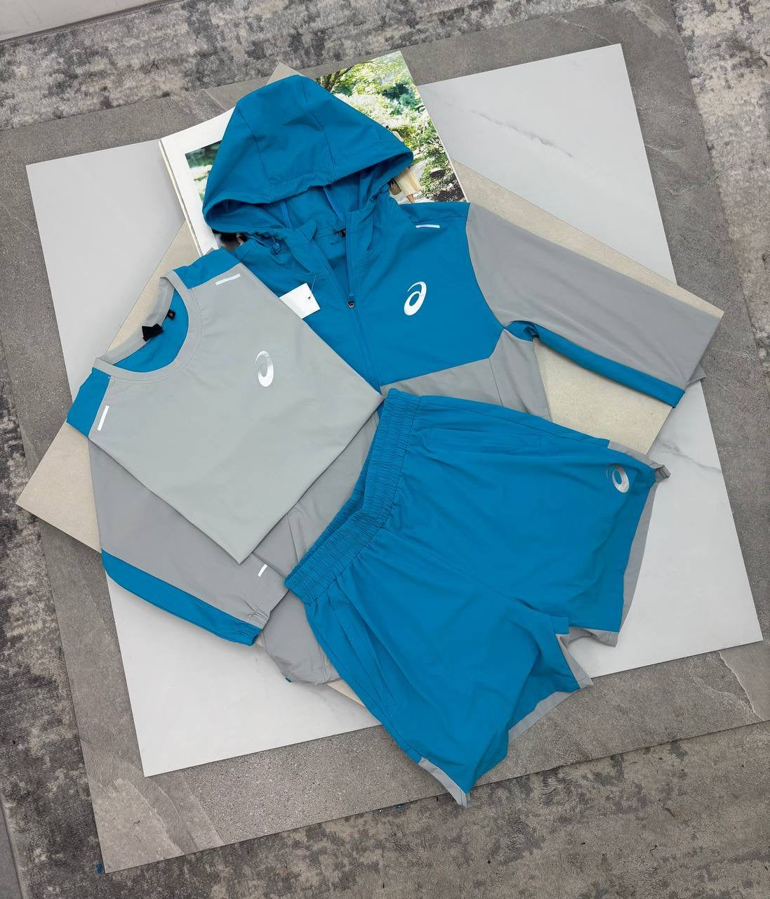 Mens 3 Piece Short Set