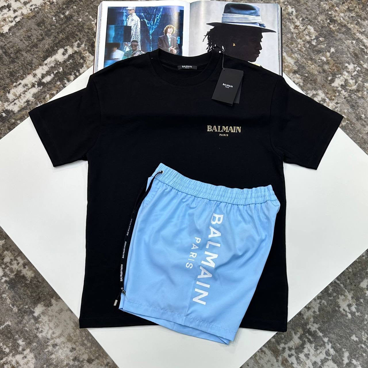 BLMN Short Set