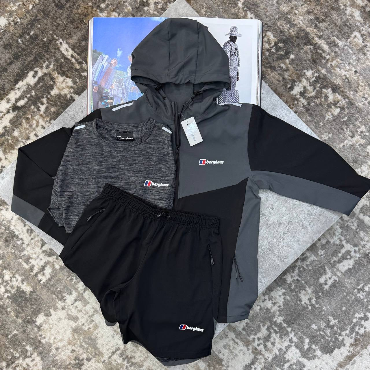 BERG 3 Piece Short Set