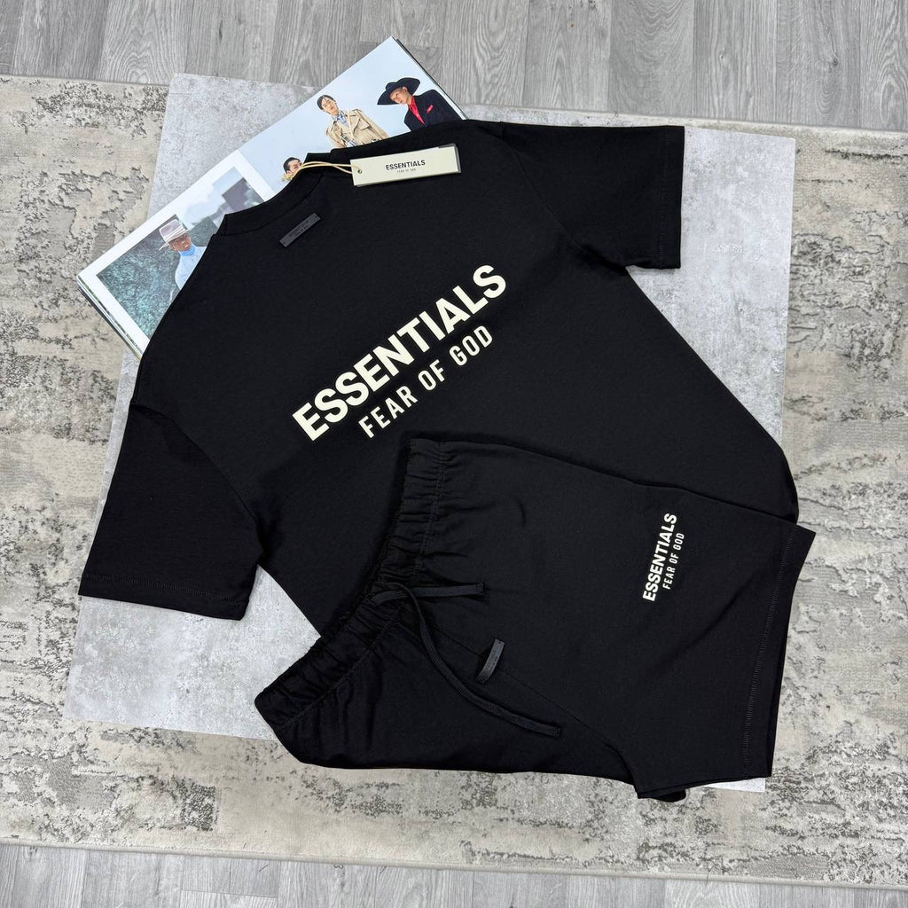 ESSNTLS Short Set - Black