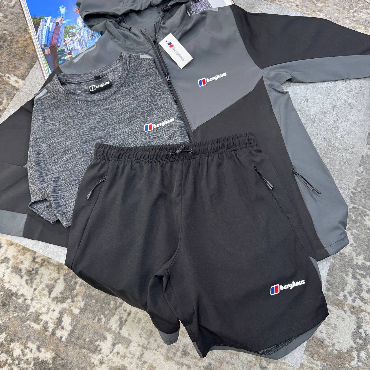 BERG 3 Piece Short Set