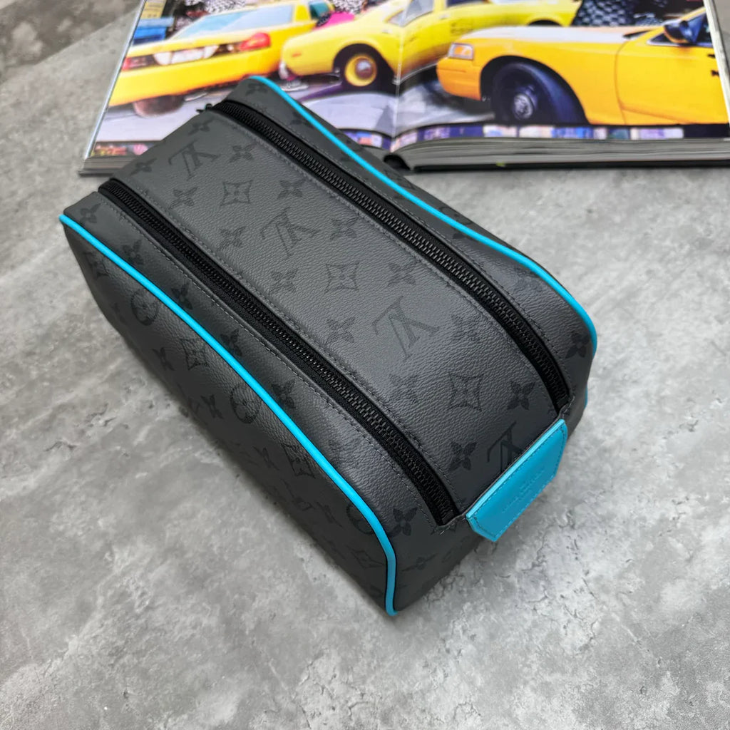 LVE Wash Bag - Black Aqua