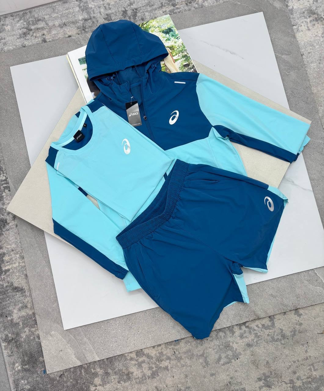 Mens 3 Piece Short Set