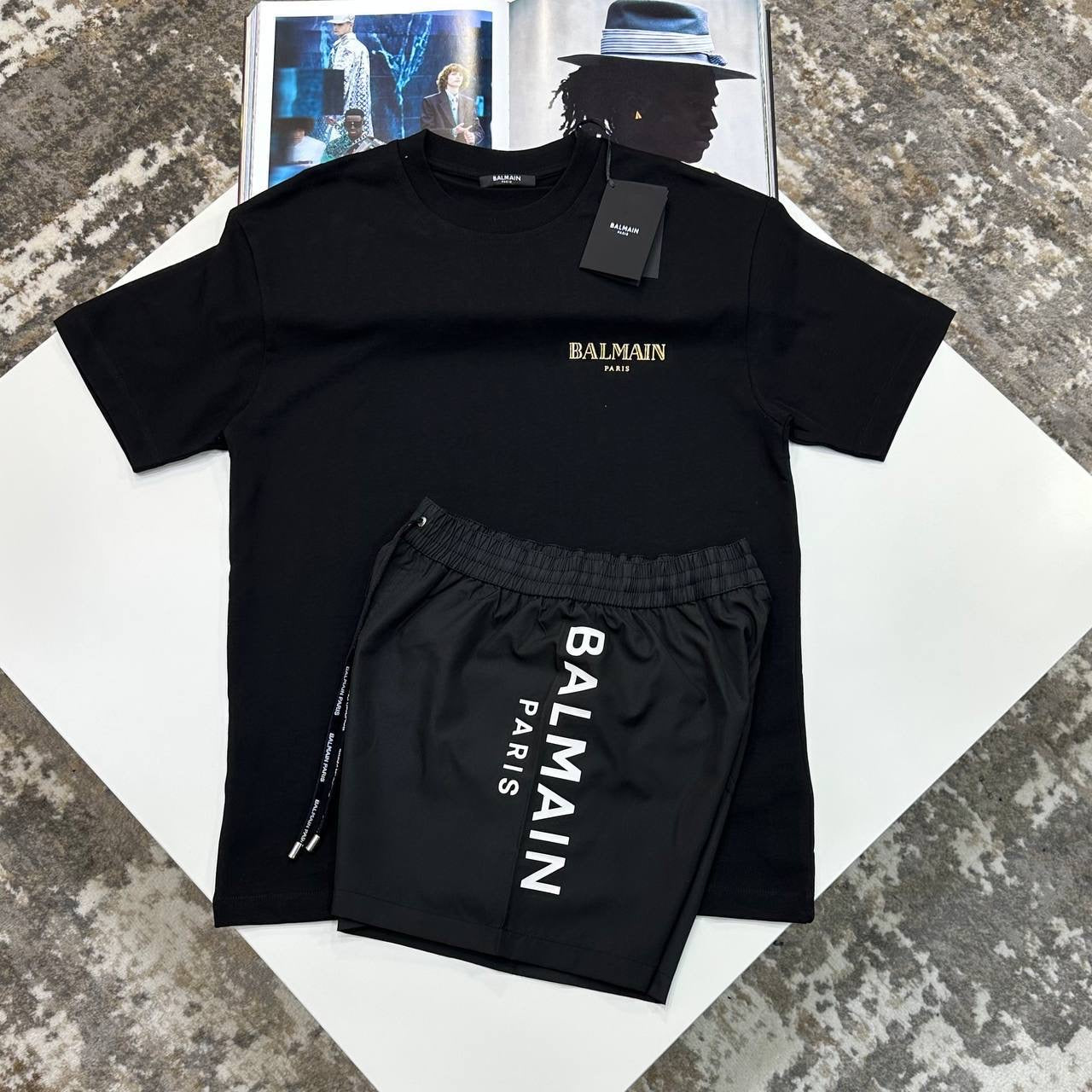 BLMN Short Set