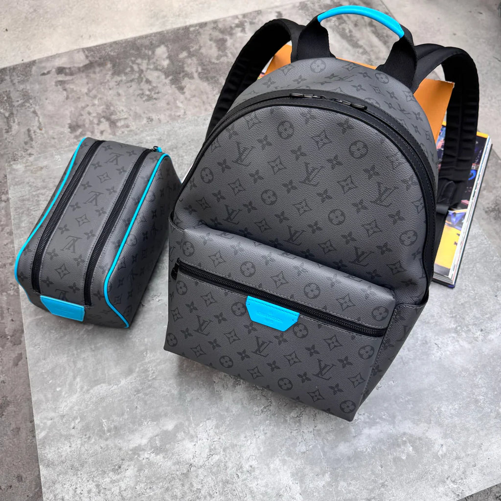 LVE Wash Bag - Black Aqua