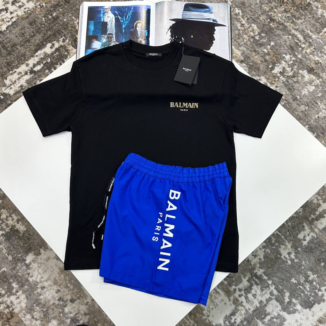 BLMN Short Set