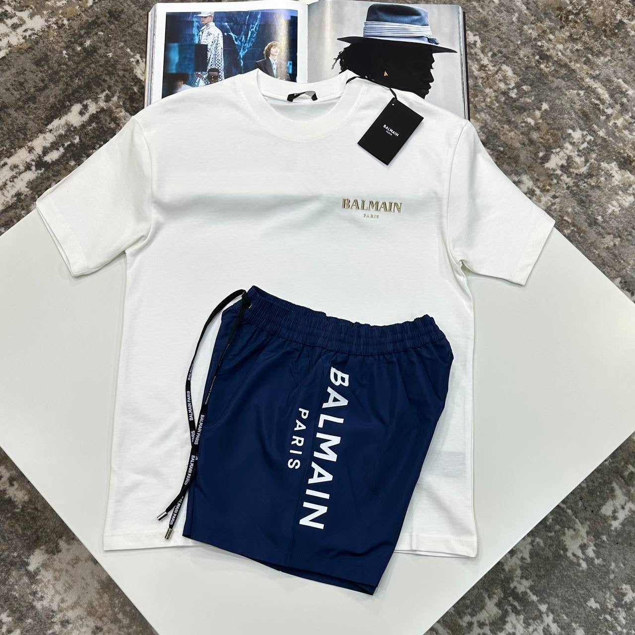 BLMN Short Set