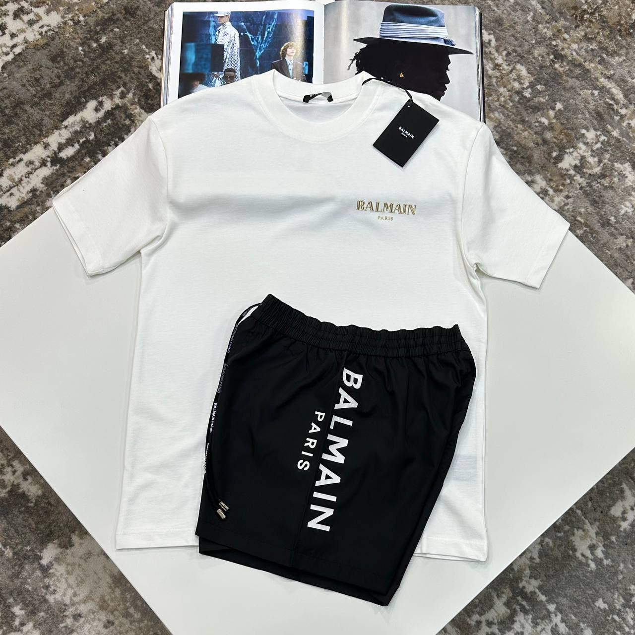 BLMN Short Set